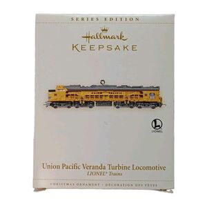 Hallmark Keepsake Union Pacific Turbine Locomotive Ornament 2006, Die Cast Metal
